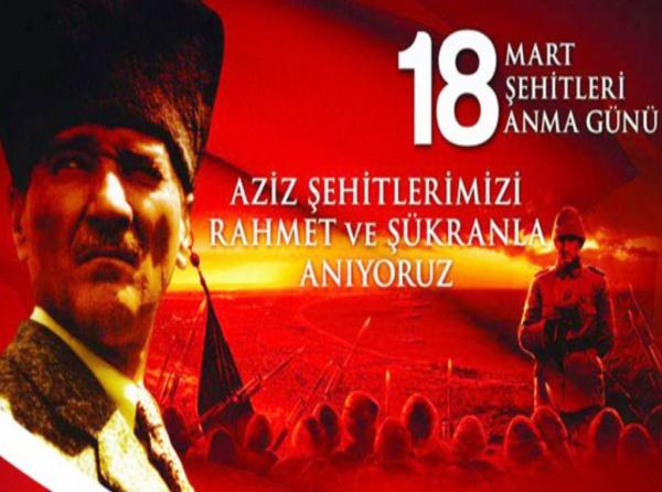 18 Mart Çanakkale Deniz Zaferi ve Şehitleri Anma Günü